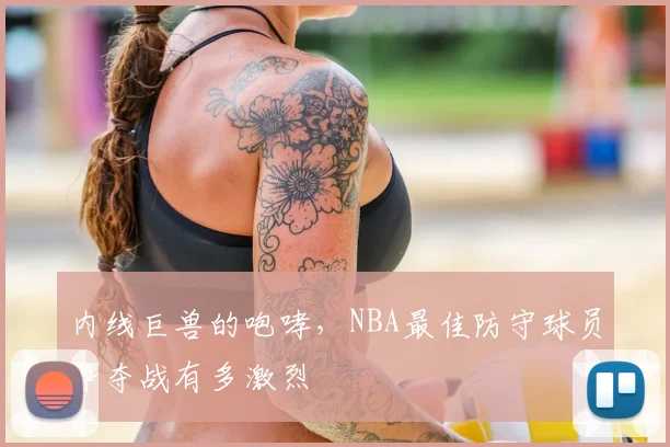 内线巨兽的咆哮，NBA最佳防守球员争夺战有多激烈